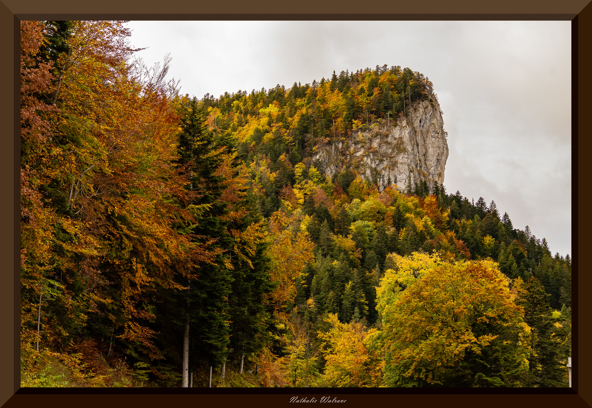 Valchevrière en automne